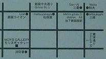 モリスギャラリーへの地図